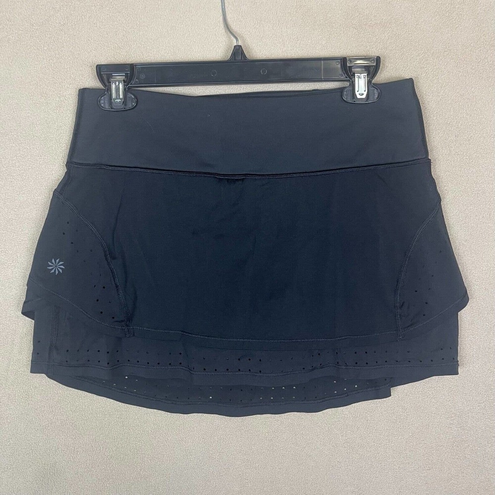 Athleta Stealth Trucool Skort Womens S Black
